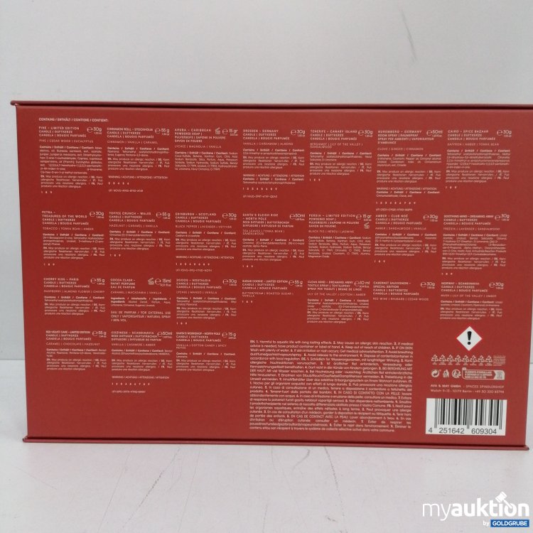 Artikel Nr. 832734: Ava & May Adventkalender Kerzen 