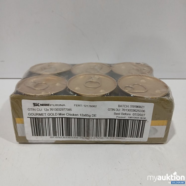Artikel Nr. 876734 Artikel Nr. 876734: Purina Gourmet Gold Mse Chicken 12x85g