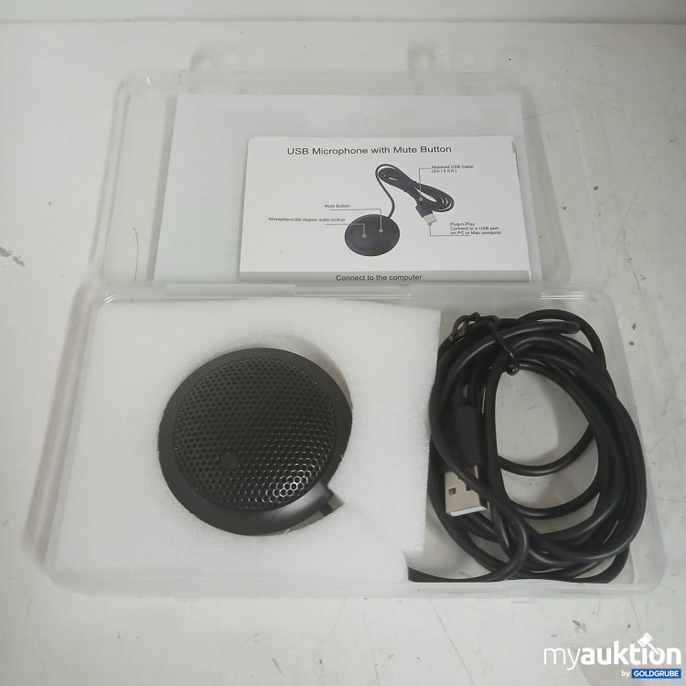 Artikel Nr. 877734 Artikel Nr. 877734: USB Mikrophone with Mute Button
