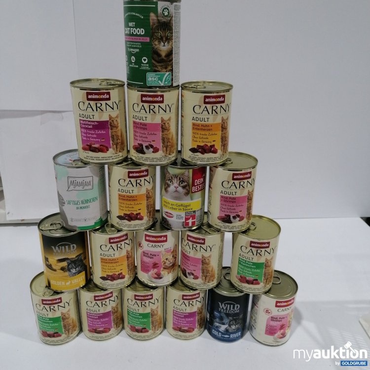 Artikel Nr. 889734: Diverses Katzenfuttee 19x400g