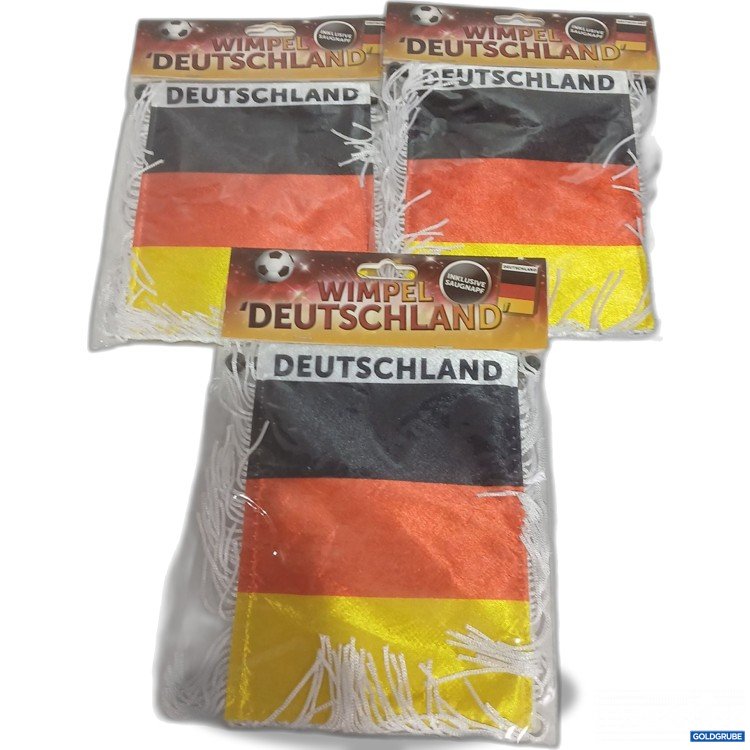 Artikel Nr. 922734: Wimpel Kette "Deutschland" mit Saugnapf 