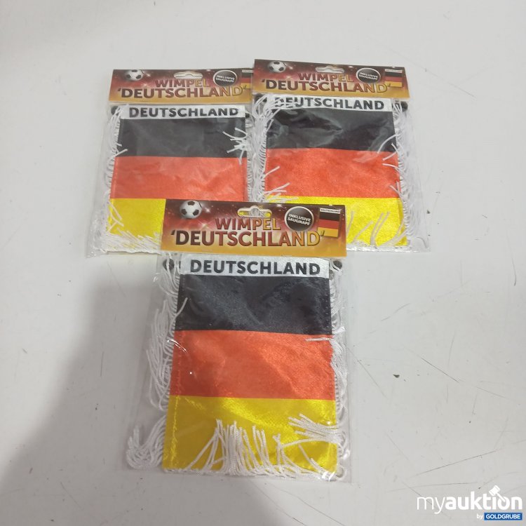 Artikel Nr. 922734: Wimpel Kette "Deutschland" mit Saugnapf 