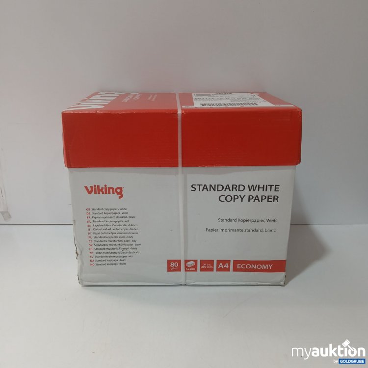 Artikel Nr. 958734: Viking Kopier Papier 5×500 Blatt DIN A4, Art.No. 5311602