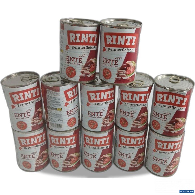 Artikel Nr. 973734: RINTI Kennerfleisch mit Ente 12x400g