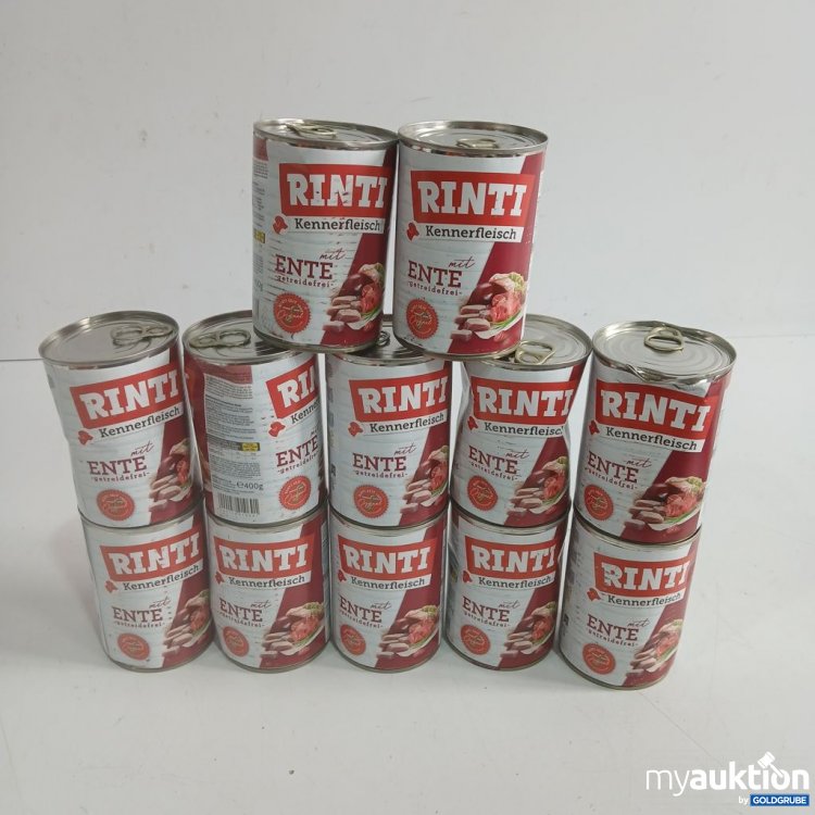 Artikel Nr. 973734: RINTI Kennerfleisch mit Ente 12x400g