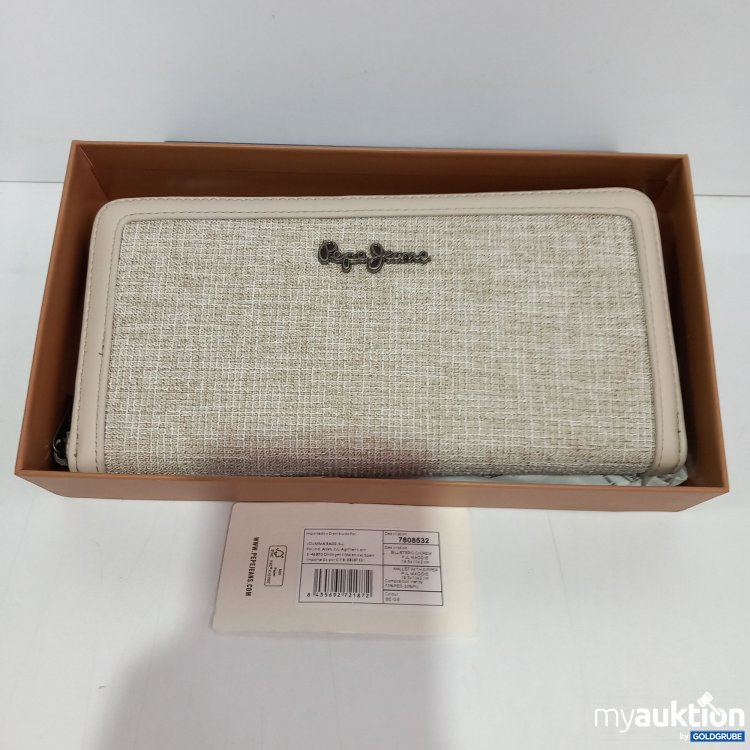 Artikel Nr. 360735 Artikel Nr. 360735: Pepe Jeans London Damengeldbörse beige, 20 x 10 cm