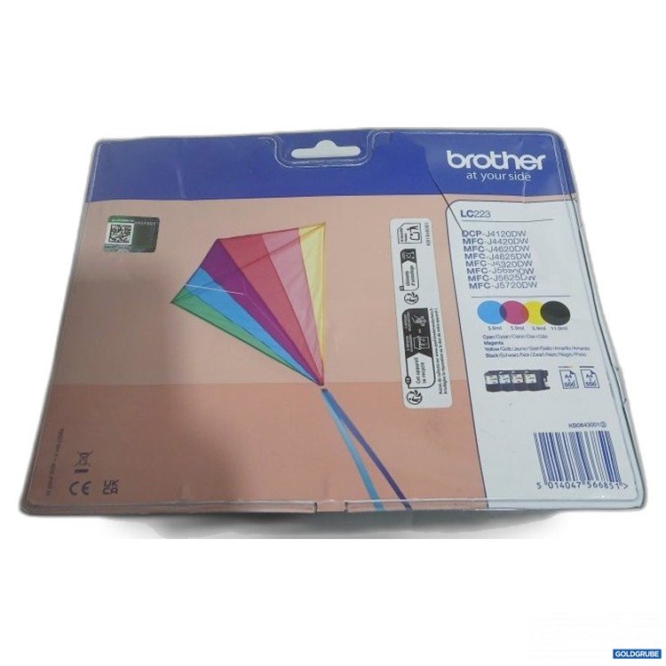 Artikel Nr. 445735: Brother LC223 Druckerpatronen Cyan Magenta Yellow Black