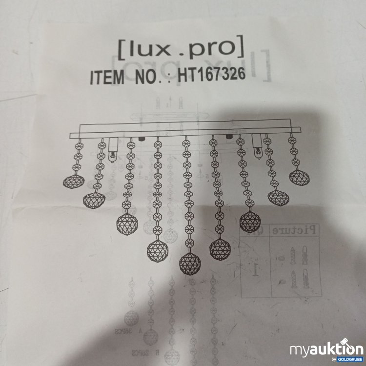 Artikel Nr. 446735 Artikel Nr. 446735: Lux.pro Lampe Art.nr. HT167326