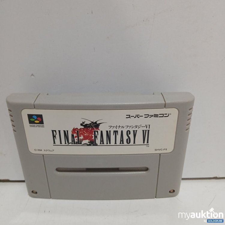 Artikel Nr. 470735: Final Fantasy VI Super Famicom Spielmodul