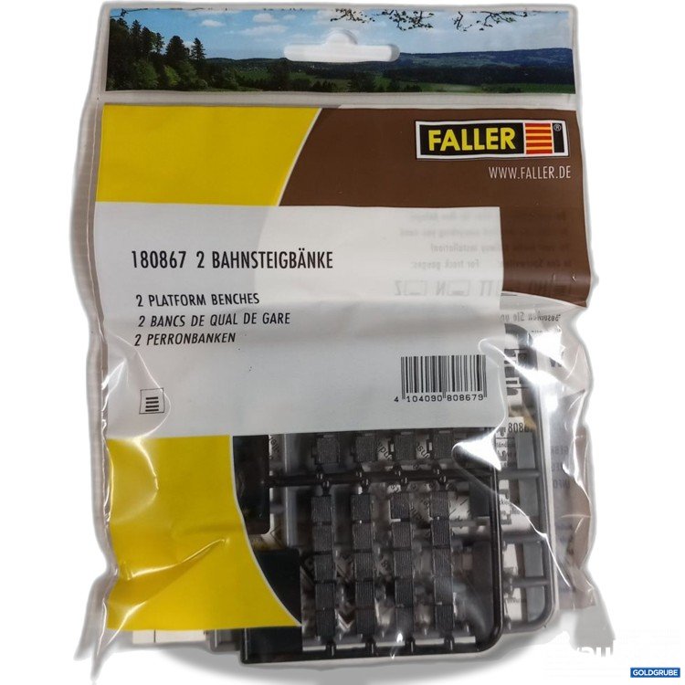 Artikel Nr. 920735: Faller 180867 Bahnsteigbänke