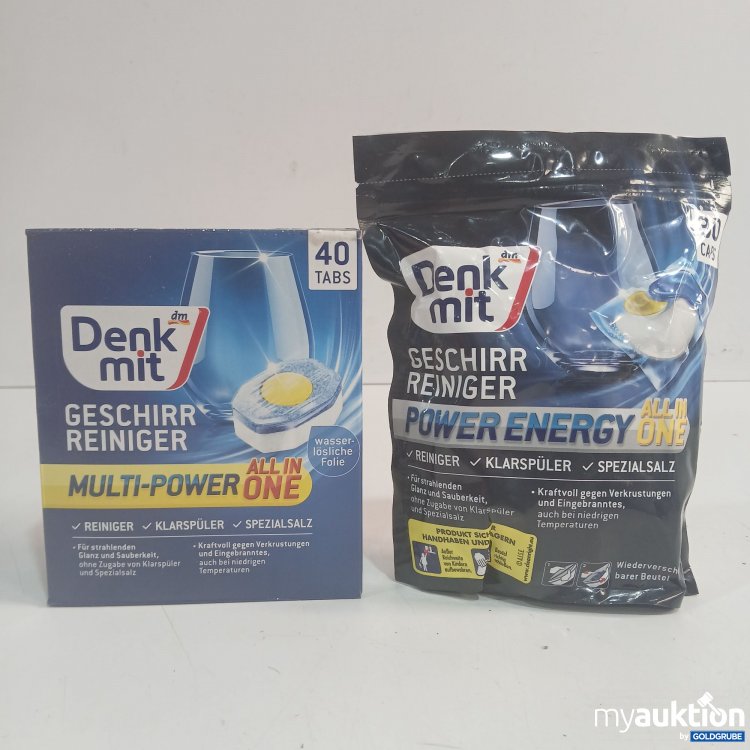 Artikel Nr. 952735 Artikel Nr. 952735: Denk mit Geschirr Reiniger Tabs / Caps