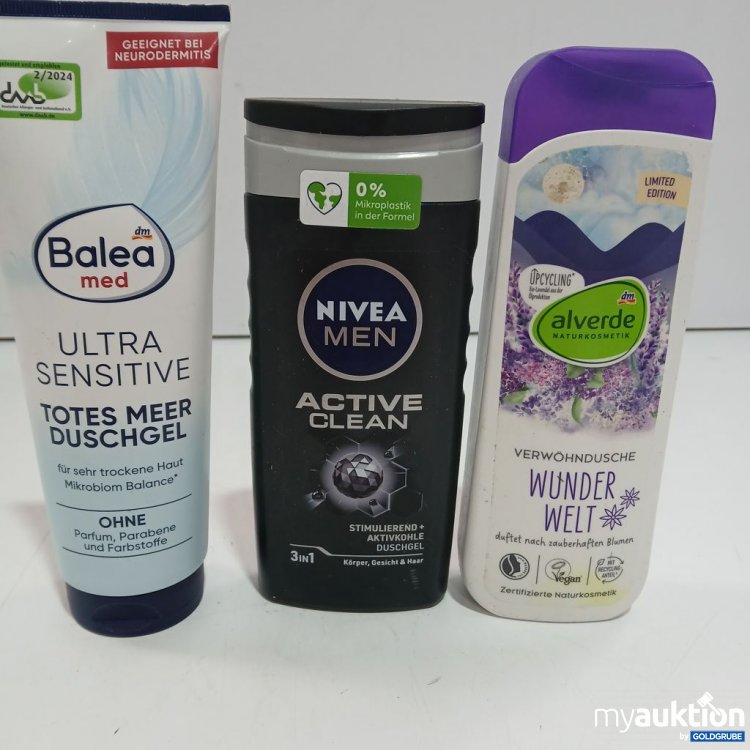 Artikel Nr. 953735: Balea med Ultra Sensitive Totes Meer Duschgel 250ml
Wunderwelt alverda 250ml
Nivea men duschgel 250ml