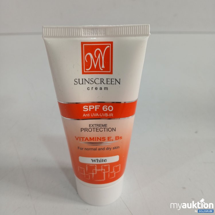 Artikel Nr. 956735: MY Sunscreen SPF60 white 50ml 