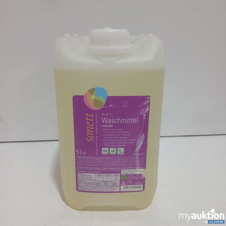 Artikel Nr. 985735: sonett Waschmittel Lavendel 5 l