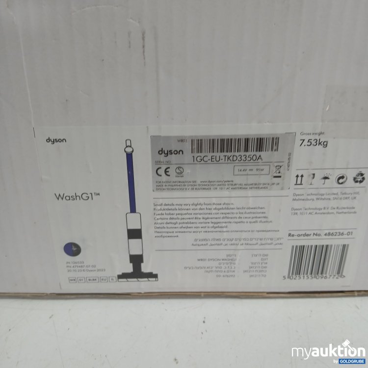Artikel Nr. 986735: Dyson washG1 1GC-EU-TKD3350A 