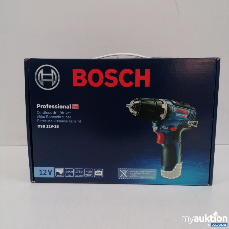 Artikel Nr. 437736: Bosch Professional Akku Bohrschrauber GSR 12V-35
