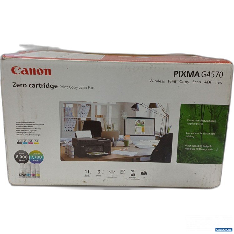 Artikel Nr. 446736 Artikel Nr. 446736: Canon Zero Cartridge Print Copy Scan Fax PIXMA G4570