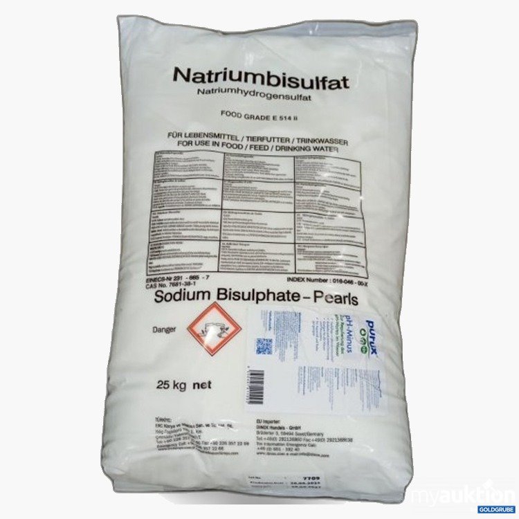 Artikel Nr. 469736 Artikel Nr. 469736: Natriumbisulfat 25 kg