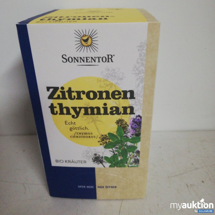 Artikel Nr. 819736 Artikel Nr. 819736: Zitronen Thymian Bio-Kräuter 18 Teebeutel