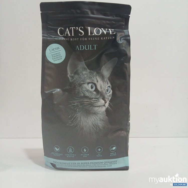 Artikel Nr. 855736: Cats Love Adult Trockenfutter Lachs 2kg 