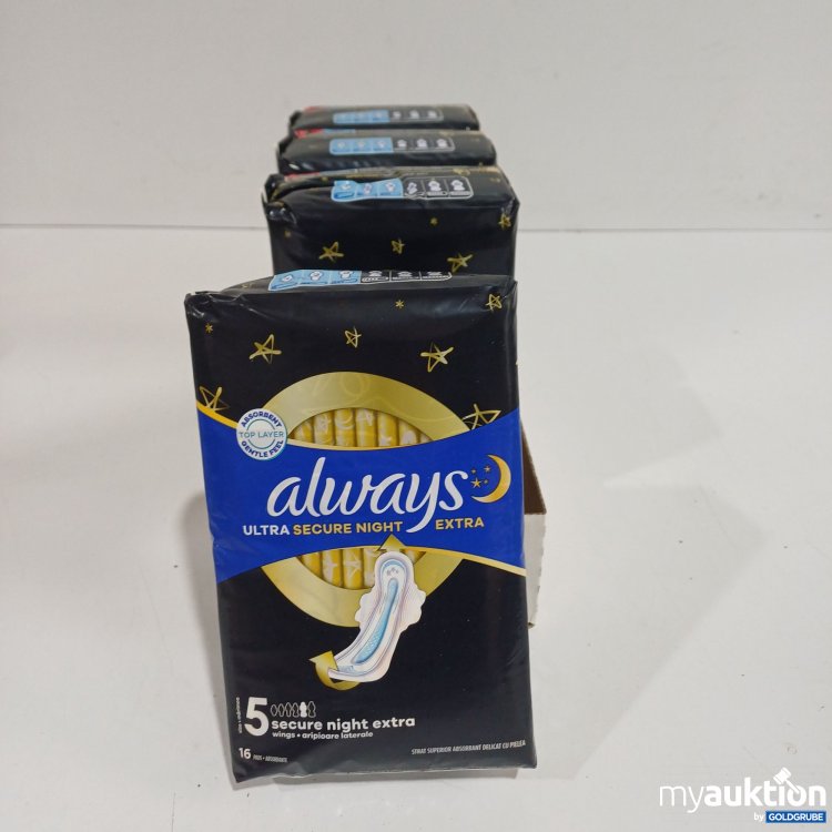 Artikel Nr. 962736: Always Ultra secure night 4x16Pads 