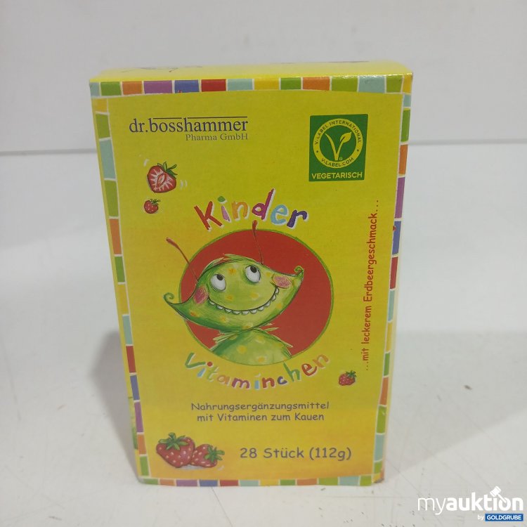 Artikel Nr. 996736 Artikel Nr. 996736: Dr. Bosshammer Kinder Vitaminchen 28x112g