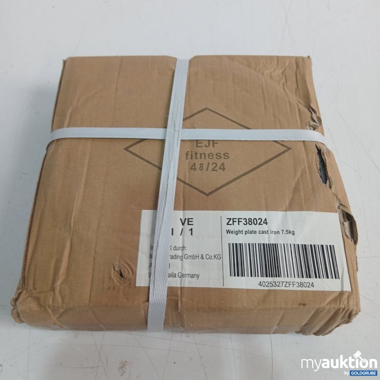 Artikel Nr. 467737: Weight plate cast iron 7,5 kg 2stk