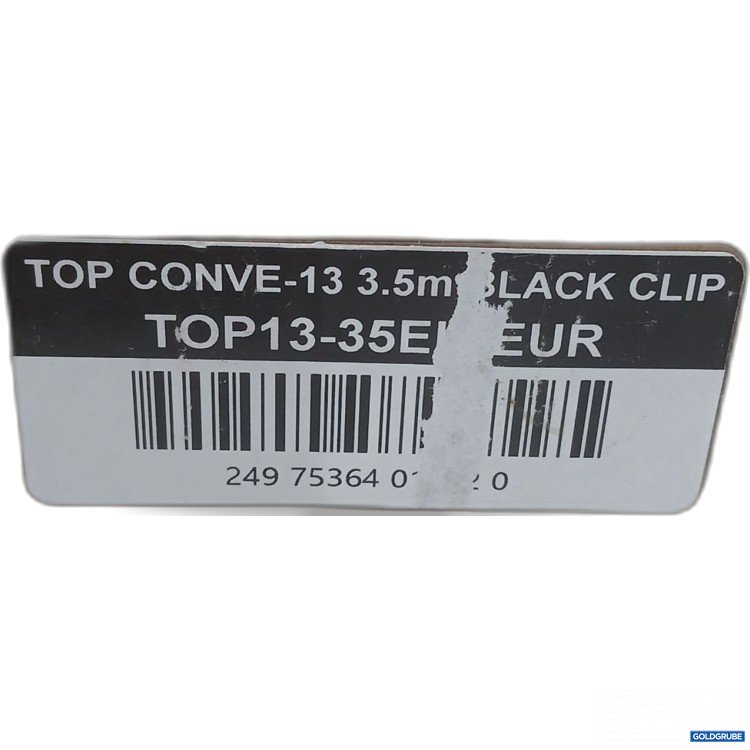 Artikel Nr. 524737 Artikel Nr. 524737: Tajima Top Conve 13 3.5m Black Clip 6 Stk