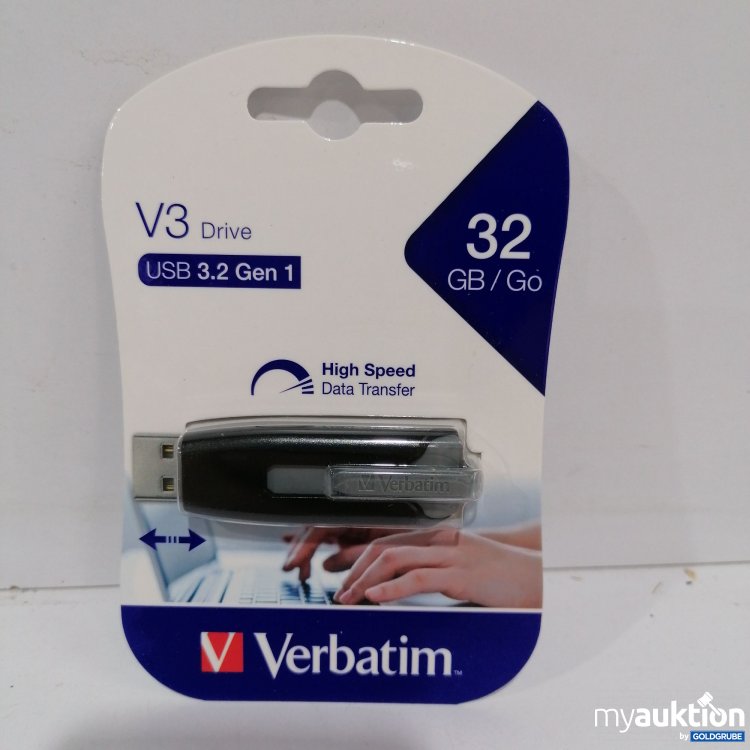 Artikel Nr. 847737 Artikel Nr. 847737: Verbatim V3 Drive USB 3.2 gen1, 32 GB