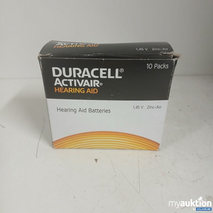 Artikel Nr. 877737: Duracell Activair Hearing Aid 1,45V 10 Pack