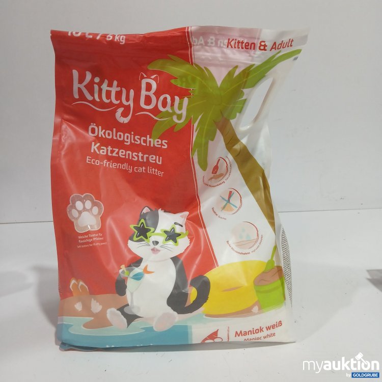 Artikel Nr. 893737: Kitty Bay Ökologisches Katzenstreu 10L 