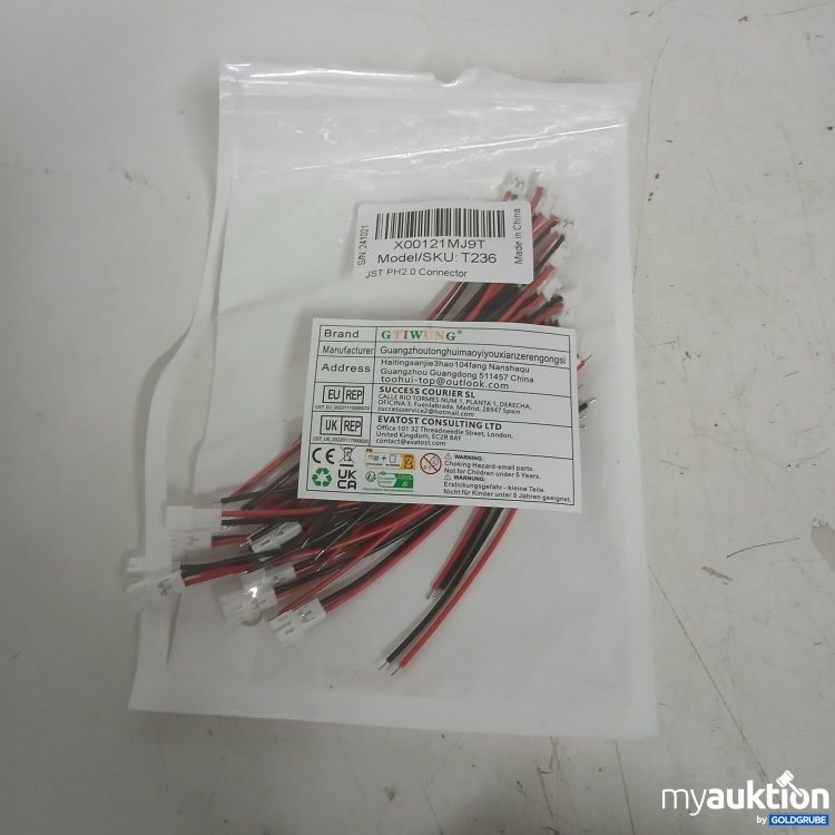 Artikel Nr. 912737: JST 2.0 PH Steckverbinder 