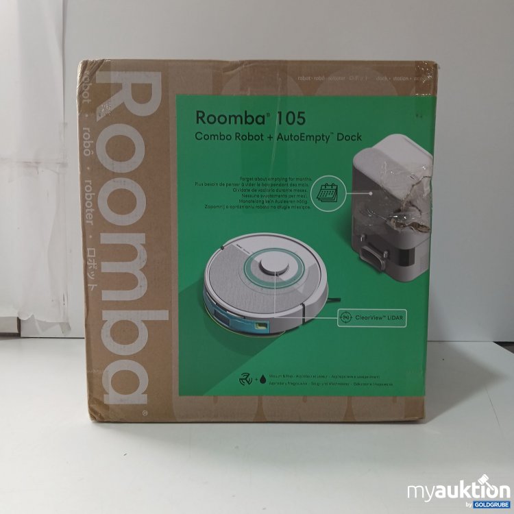 Artikel Nr. 921737: iRobot Roomba 105 Combo Roboterstaubsauger Art.No. Y361243 Modell RCC-Y2