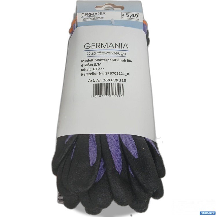 Artikel Nr. 992737: Germania Winterhandschuh lila 6Paar 