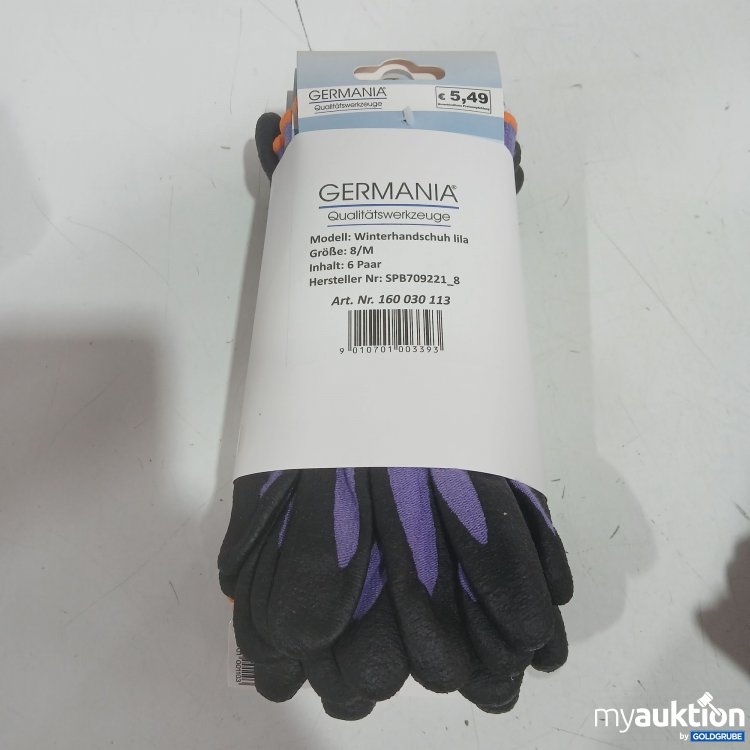 Artikel Nr. 992737: Germania Winterhandschuh lila 6Paar 