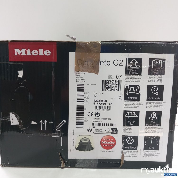 Artikel Nr. 361738 Artikel Nr. 361738: Miele Complete C2 Staubsauger weiß