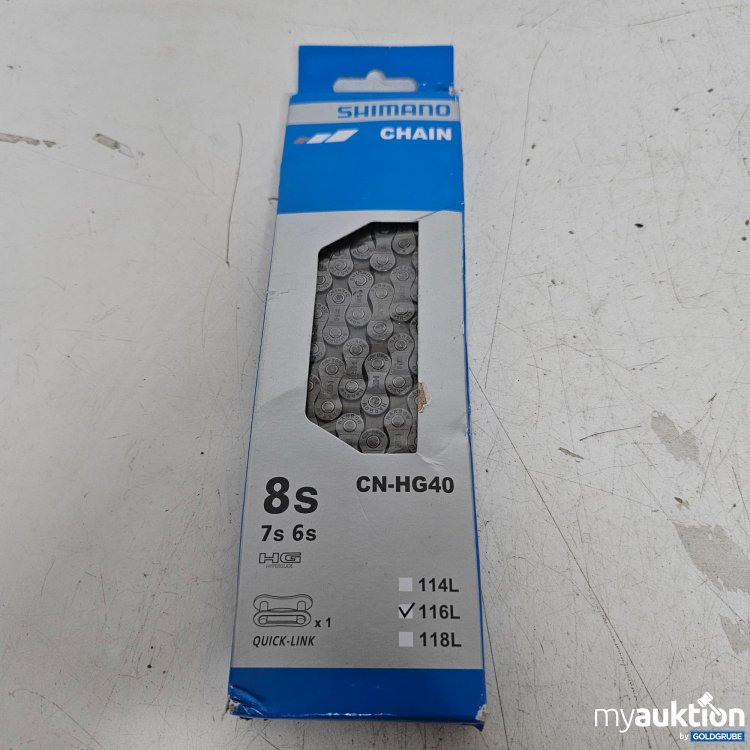 Artikel Nr. 398738 Artikel Nr. 398738: Shimano Chain 8s CN-HG40 116L