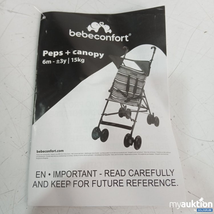 Artikel Nr. 467738 Artikel Nr. 467738: bebeconfort Peps + canopy Buggy 6m - ±3y 15 kg