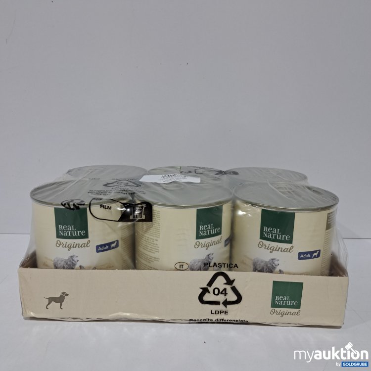 Artikel Nr. 808738 Artikel Nr. 808738: Real nature Hundefutter Schaf, Huhn, Ente u. Reis6x800g