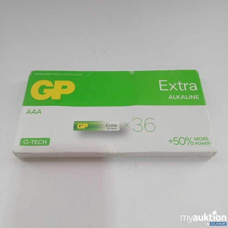 Artikel Nr. 843738 Artikel Nr. 843738: GP Extra Alkaline AAA 36 Stück