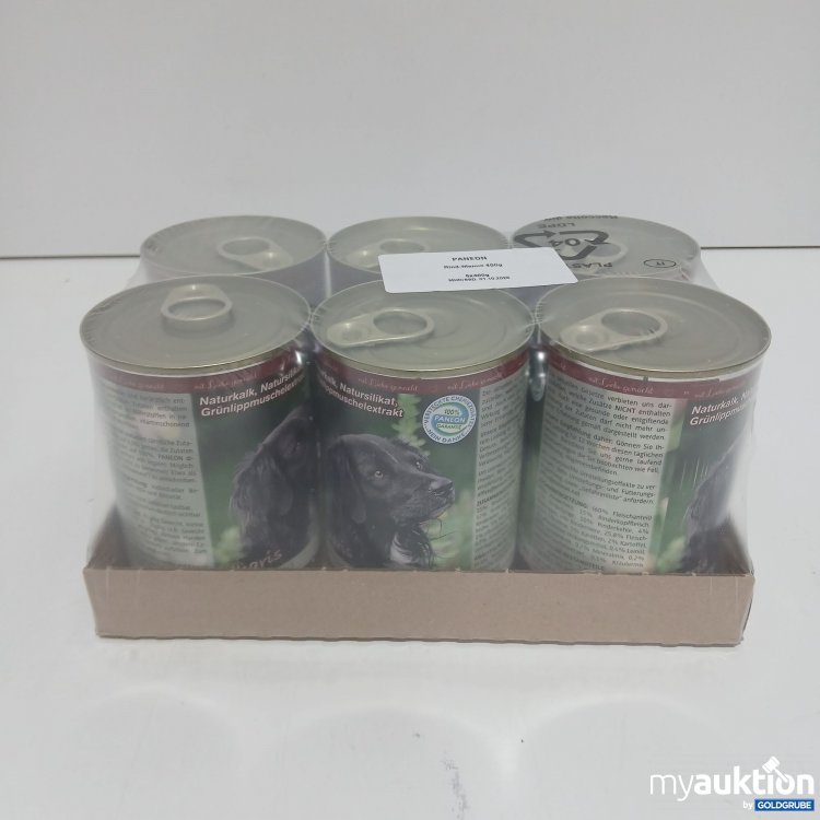 Artikel Nr. 857738: Paneon Rind-Menue Hundefutter 6x400g