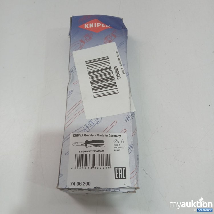 Artikel Nr. 873738: KNIPEX Kraft-Seitenschneider 7406200