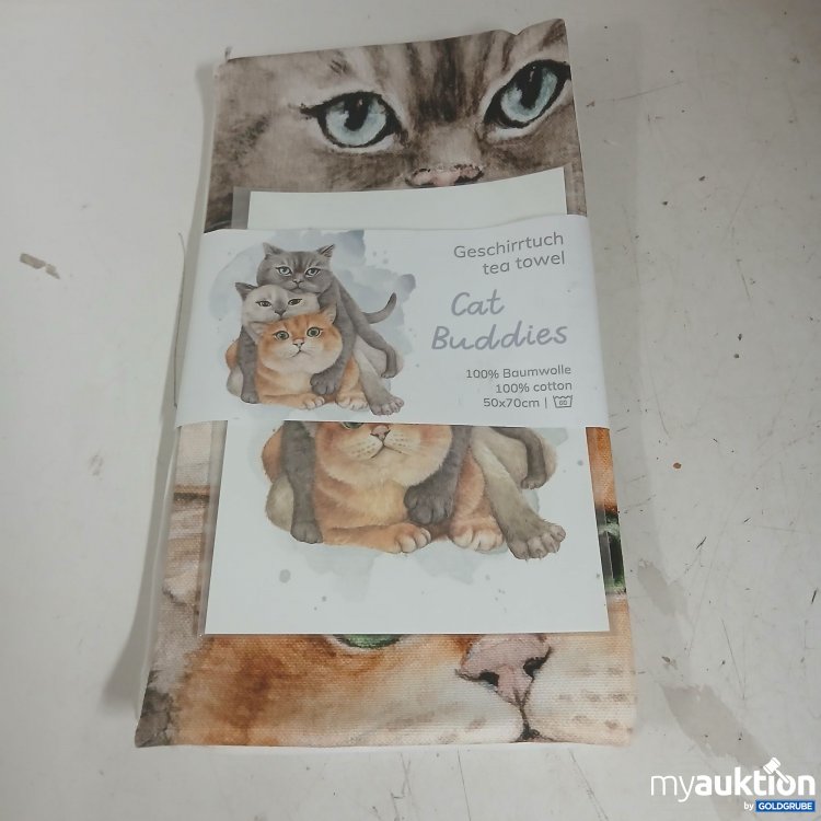 Artikel Nr. 874738: Cat Buddies Geschirrtuch 50x70cm