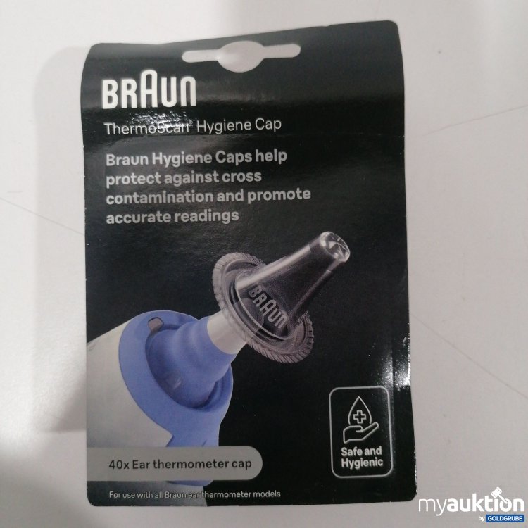 Artikel Nr. 898738: Braun Ohr Thermometer Cap 40Stk