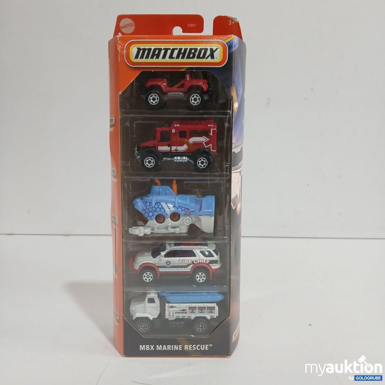 Artikel Nr. 899738: Matchbox Autos 5Stk MBX Marine Rescue 