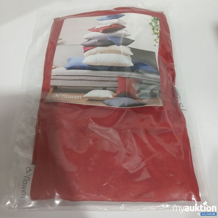 Artikel Nr. 910738 Artikel Nr. 910738: Flowen Kissenbezug Satin rot 30x30