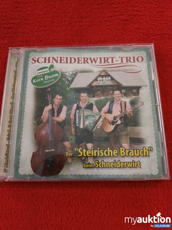 Artikel Nr. 940738 Artikel Nr. 940738: CD, Schneiderwirt Trio