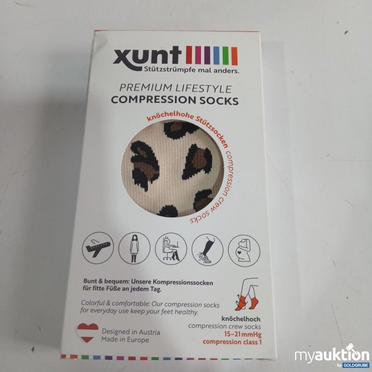Artikel Nr. 963738: xunt Compression Socks knöchelhohe Stützstrümpfe