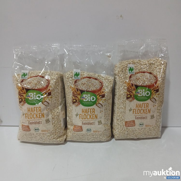 Artikel Nr. 970738: DM Bio Haferflocken 3×1000g