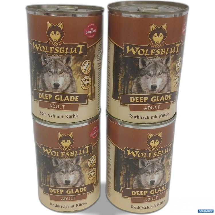 Artikel Nr. 987738: Wolfsblut Deep Glade Adult Rothirsch mir Kürbis 395g 4Stk